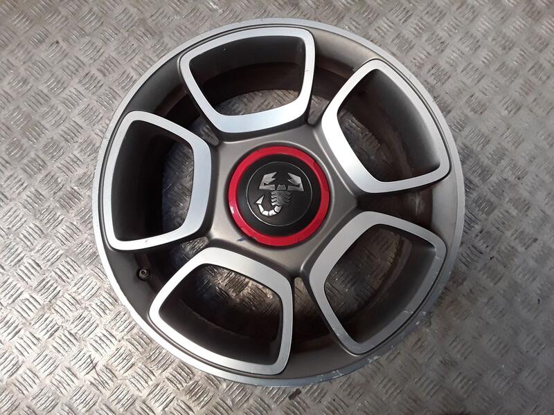 Abarth 500/595/695 Hatchback 1.4 T-Jet 16V (312.B.3000) VELG  0  7X174TORNET38/ROZADA