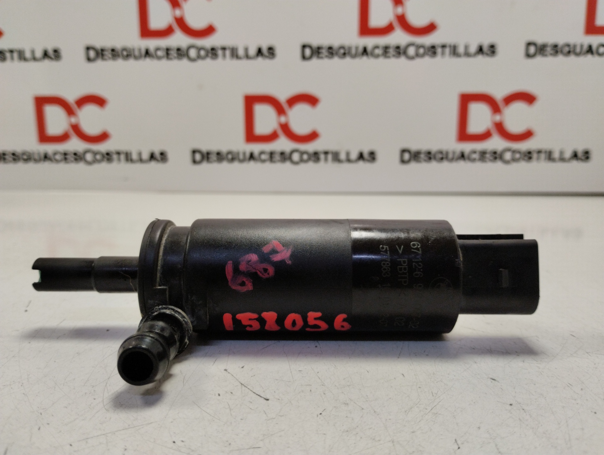 POMPE D'EAU DE NETTOYAGE DU PARE BRISE BMW SERIE 3 BERLINA E90 | 67126973097
