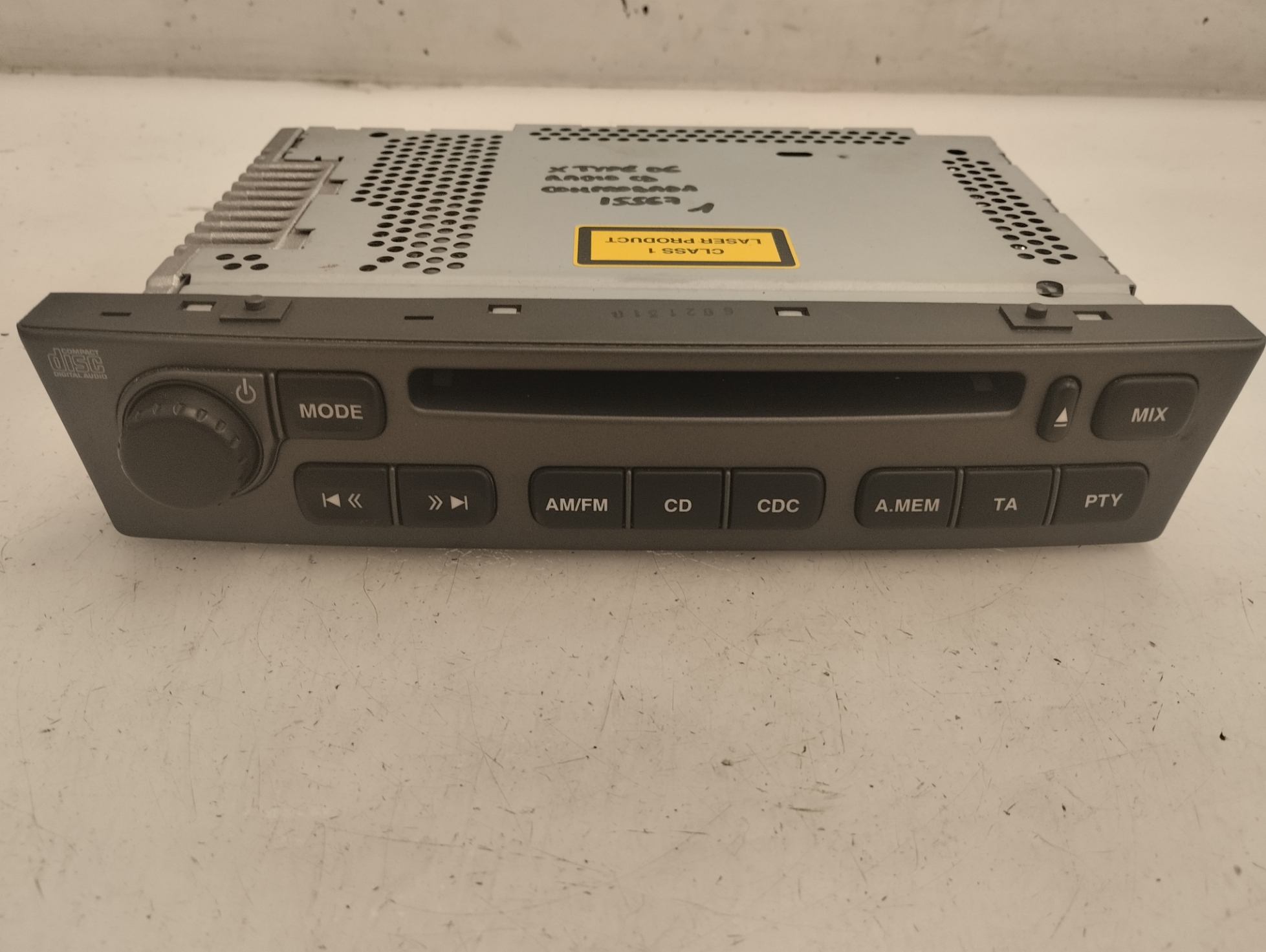 4X43-18B876-BD AUDIOSYSTEM / RADIO-CD / 2006 / 154417 FÜR JAGUAR X-TYPE 3.0 V6 E - Bild 1 von 7
