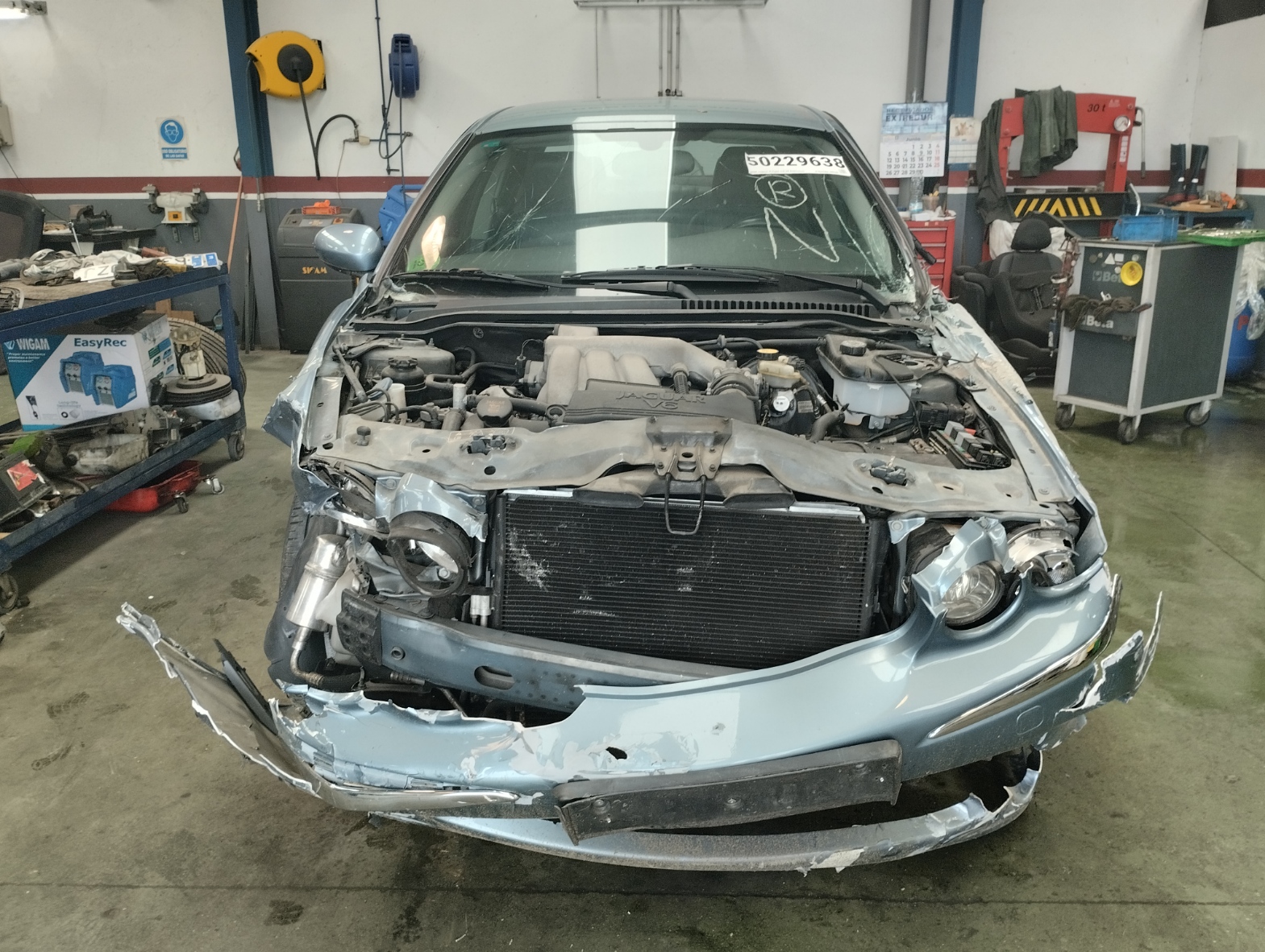 4X43-18B876-BD AUDIOSYSTEM / RADIO-CD / 2006 / 154417 FÜR JAGUAR X-TYPE 3.0 V6 E - Bild 4 von 7
