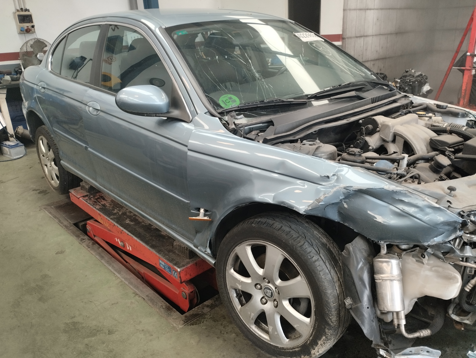 4X43-18B876-BD AUDIOSYSTEM / RADIO-CD / 2006 / 154417 FÜR JAGUAR X-TYPE 3.0 V6 E - Bild 5 von 7