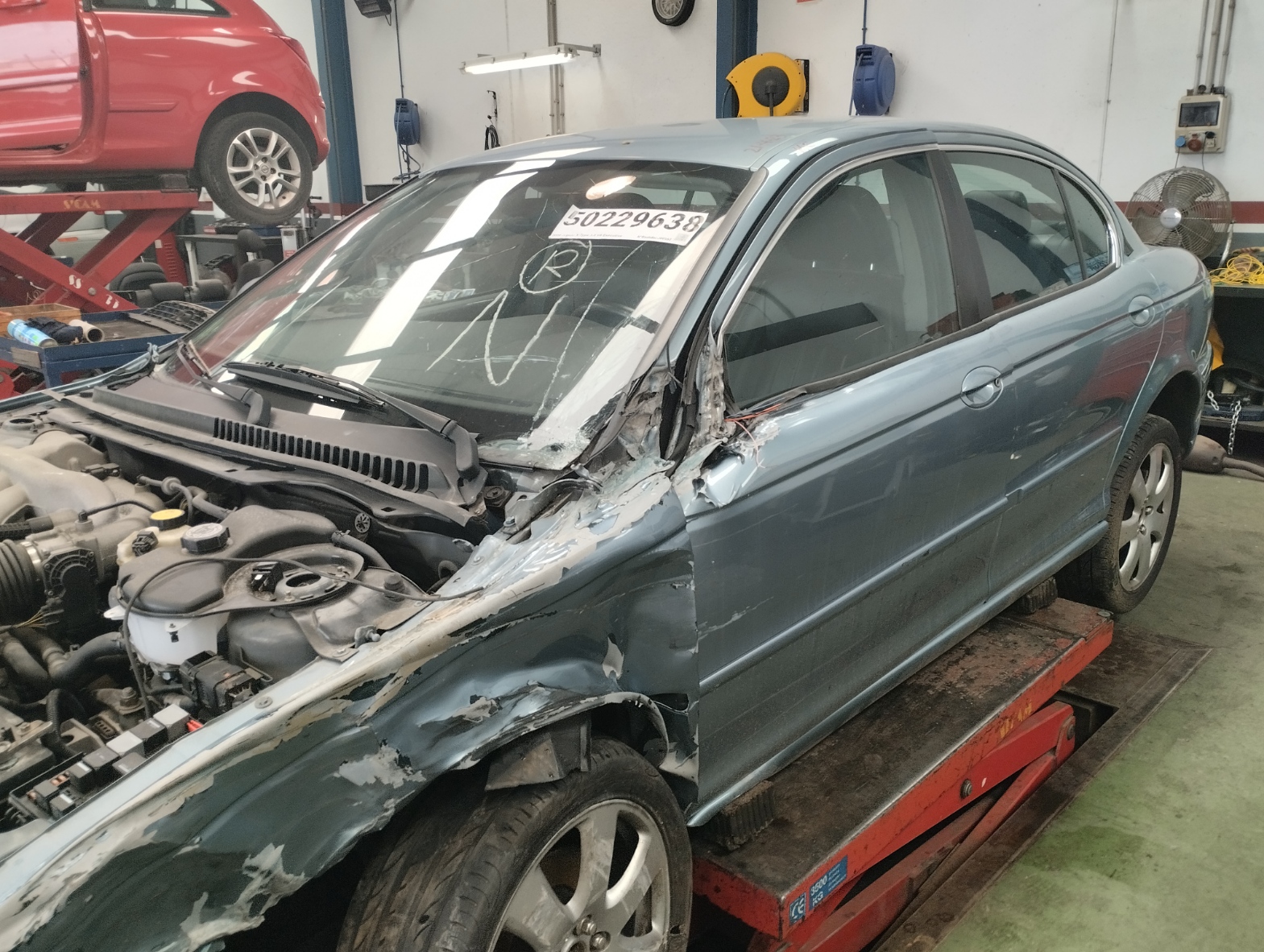 4X43-18B876-BD AUDIOSYSTEM / RADIO-CD / 2006 / 154417 FÜR JAGUAR X-TYPE 3.0 V6 E - Bild 6 von 7