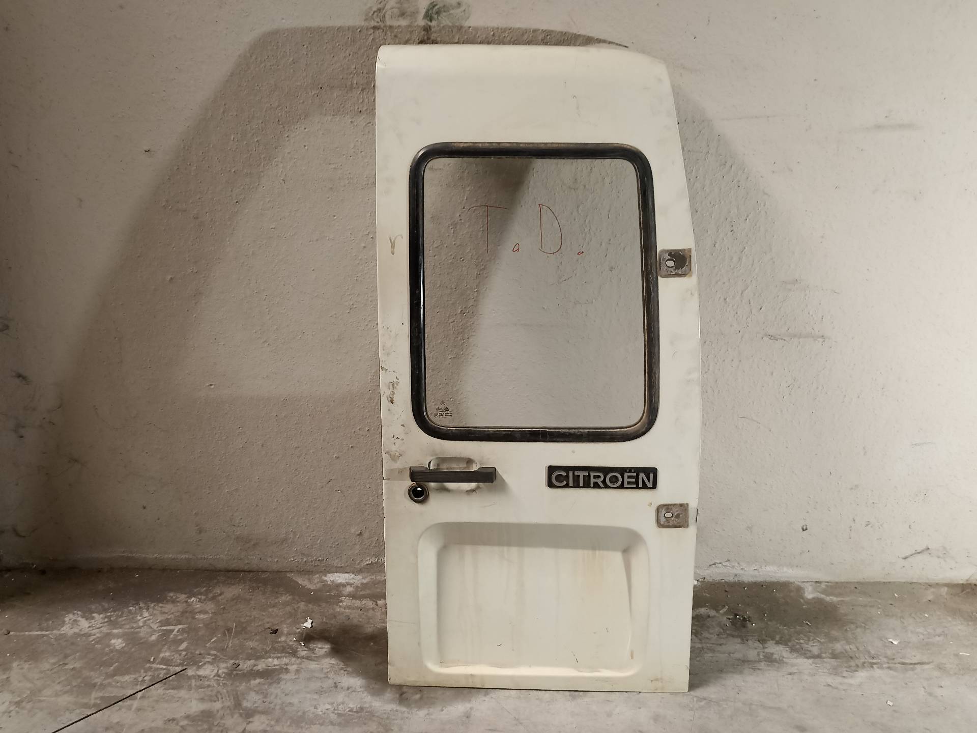 PORTE ARRIERE DROITE CITROËN C15 Furgoneta/monovolumen VD_
